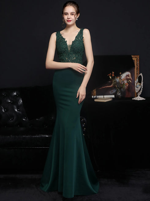 Sexy Elegant Luxury Wedding Evening Long Dresses for Women Rhinestone Prom Party Dresses Summer Dress